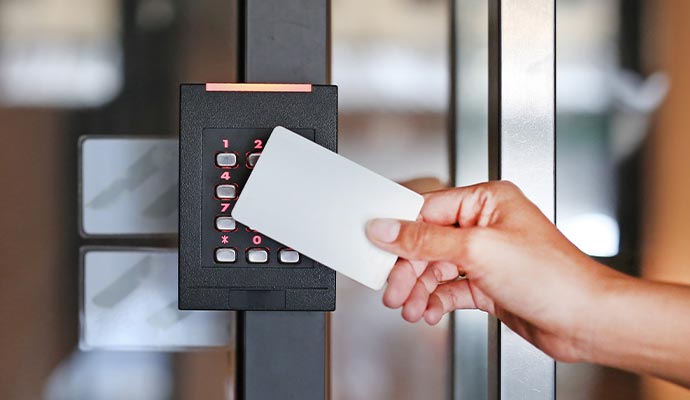 Card access control system