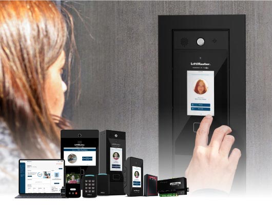 Installed smart community access control