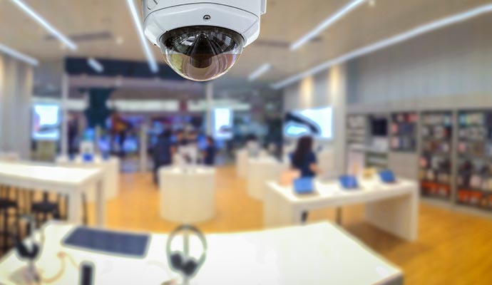 Business security camera