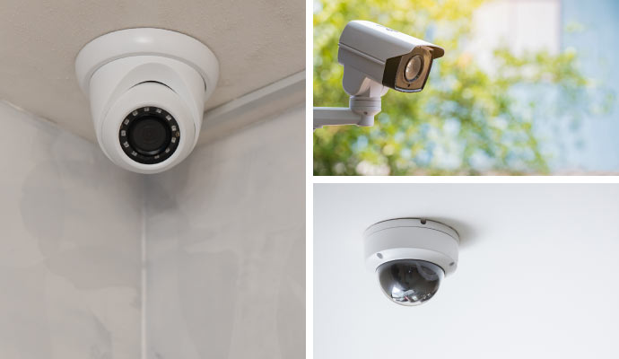 different types of business security camera