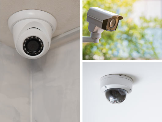 different types of business security camera