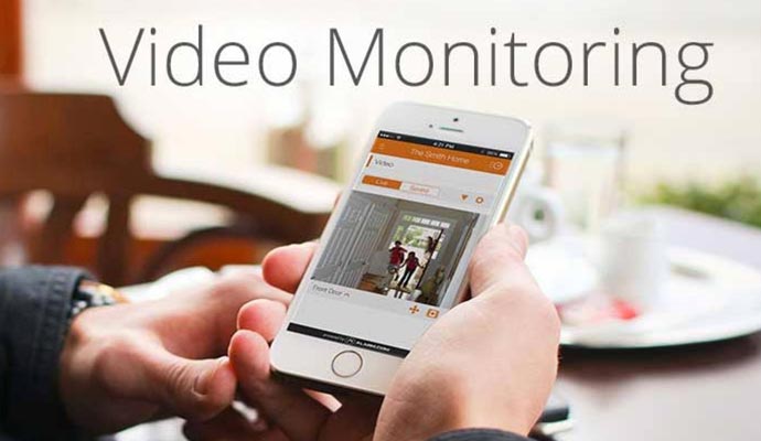 security monitoring with smartphone